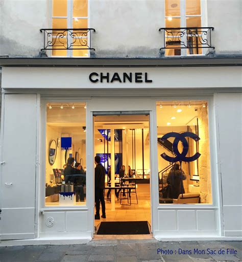 chanel france paris|chanel paris boutique.